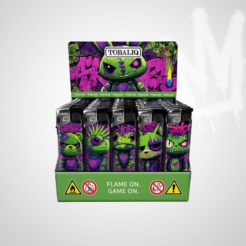 Feuerzeuge angry purple - feuerzeuge,